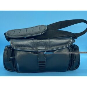 Sony LCS-VA3 Deluxe Soft Faux Leather Carrying Case For Camera & Camcorder